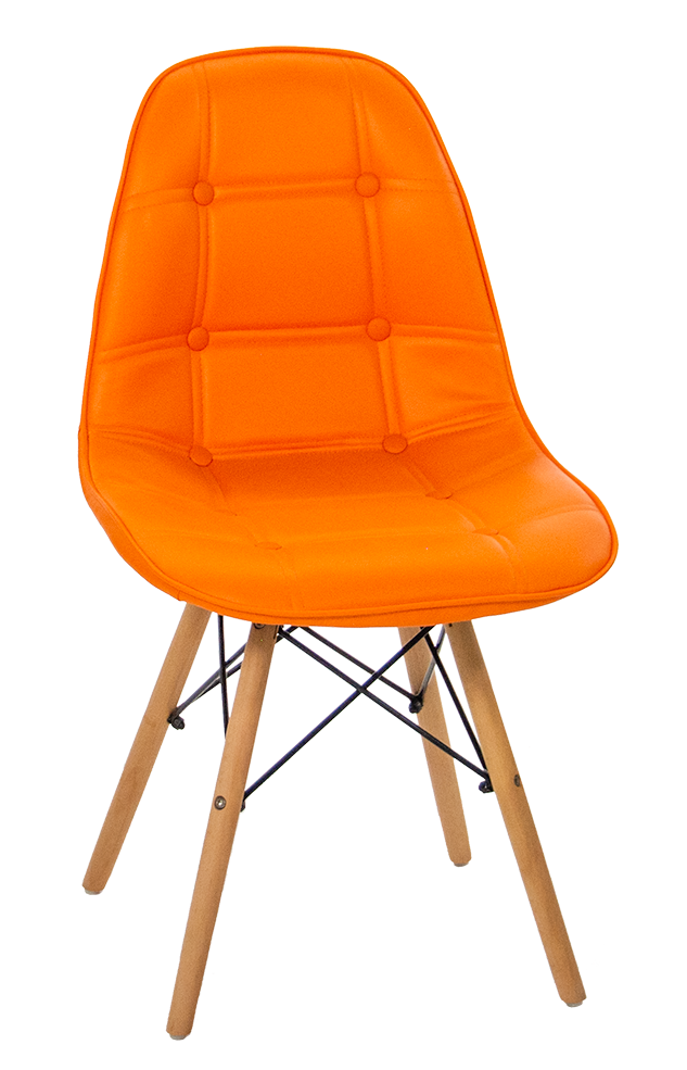Купить оранжевый стул. Стул "Eames" GH-8088. Стул Глобал GH-8088 оранжевый. Стул Eames экокожа. Стул Chilli оранжевый, экокожа.